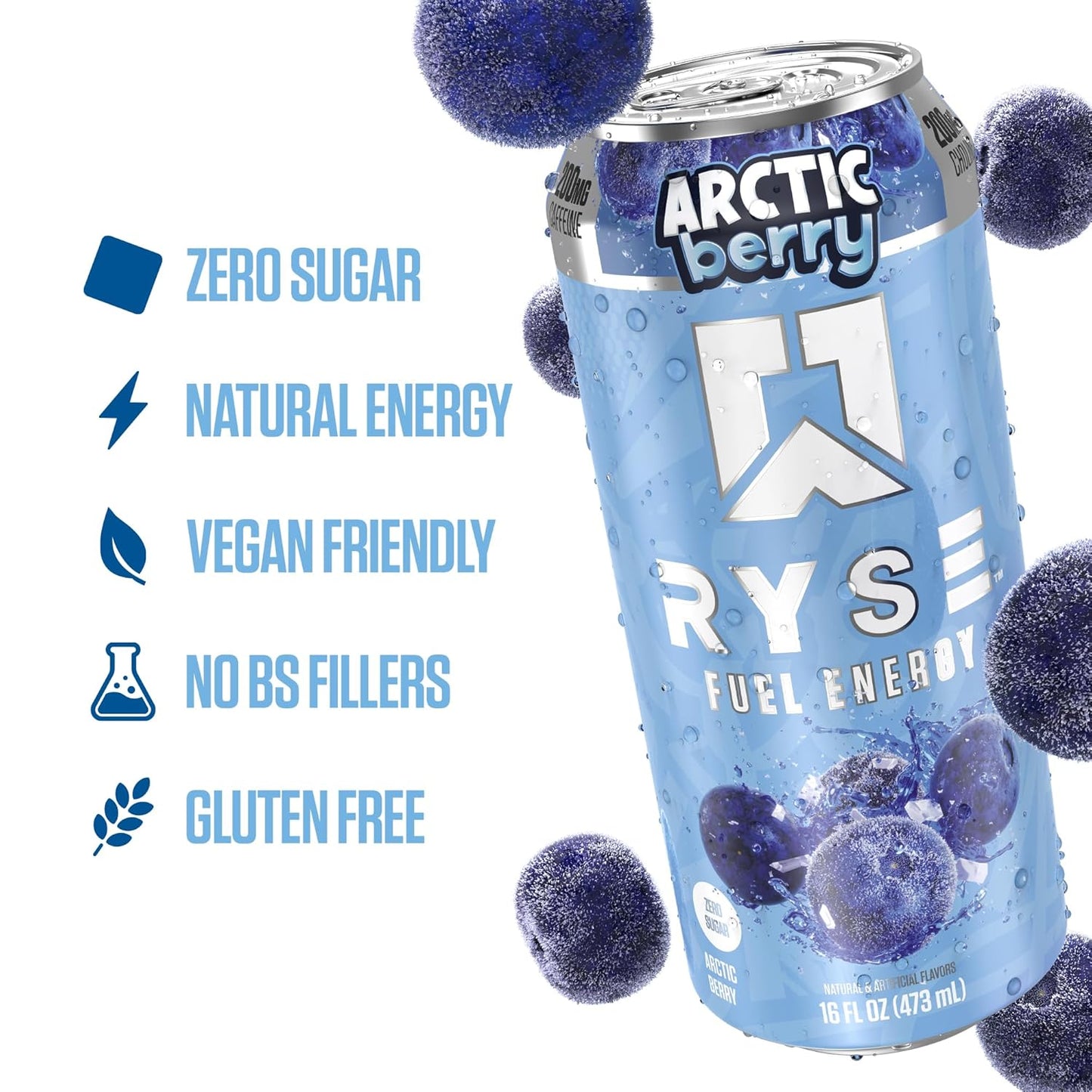 Ryse Fuel Energy Drinks 473ml (Case of 12) - Terminal Supply