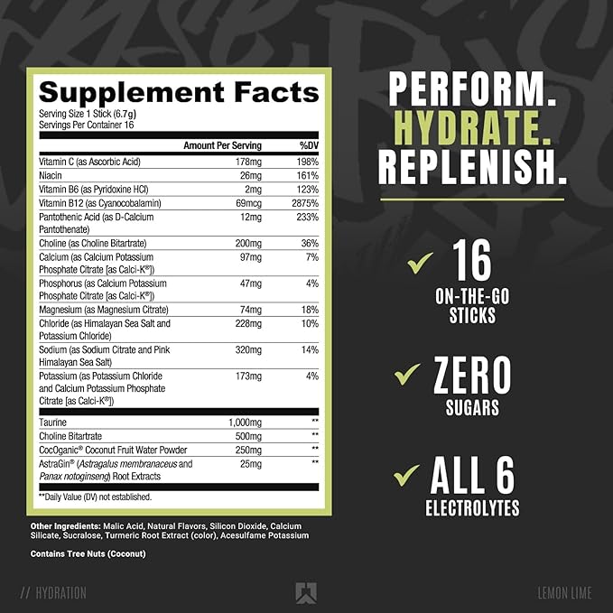 Ryse Hydration Sticks - Terminal Supply