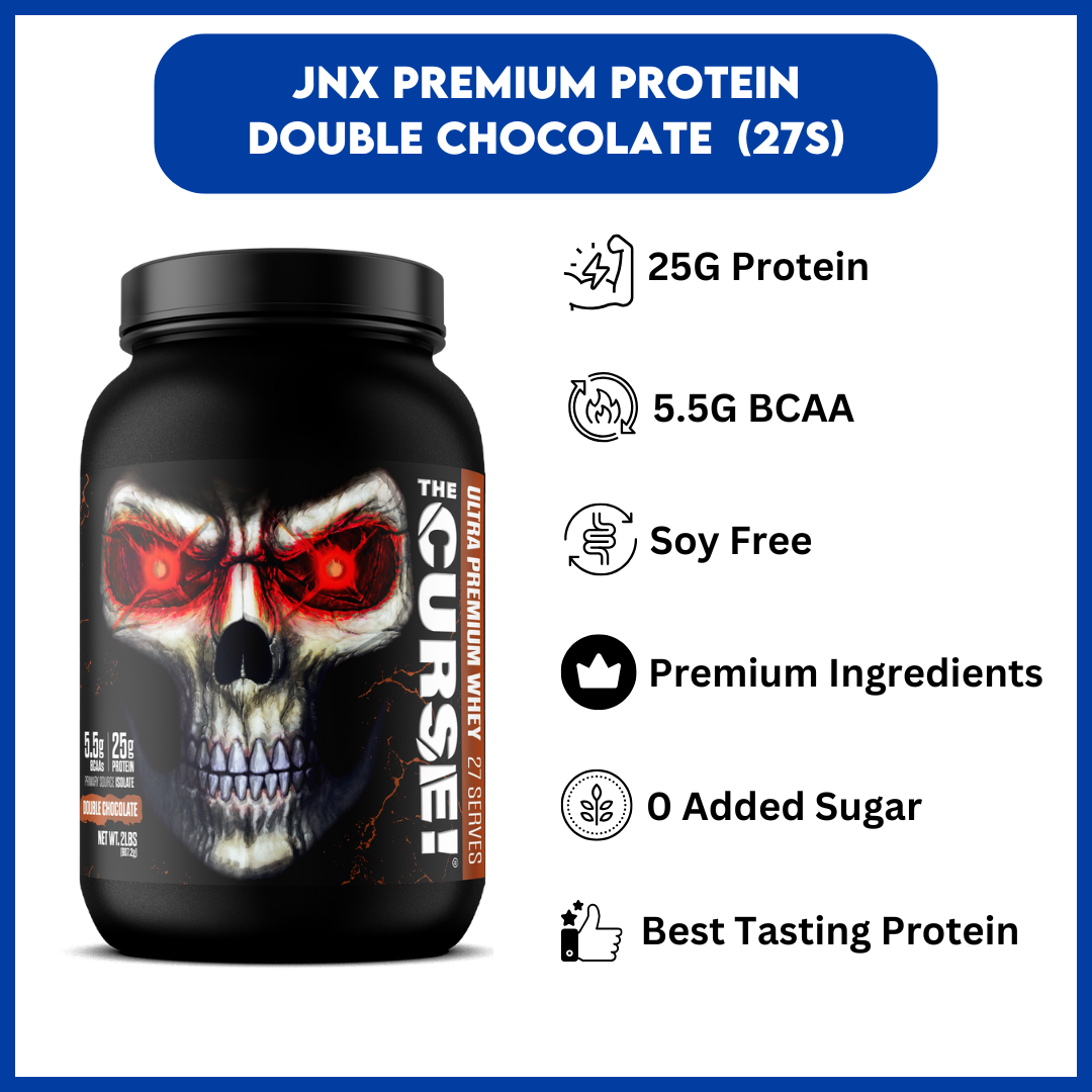 JNX Premium Whey Protein | 25g Protein | 0 Added Sugar | Soy Free