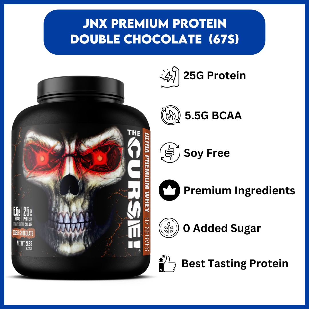 JNX Premium Whey Protein | 25g Protein | 0 Added Sugar | Soy Free