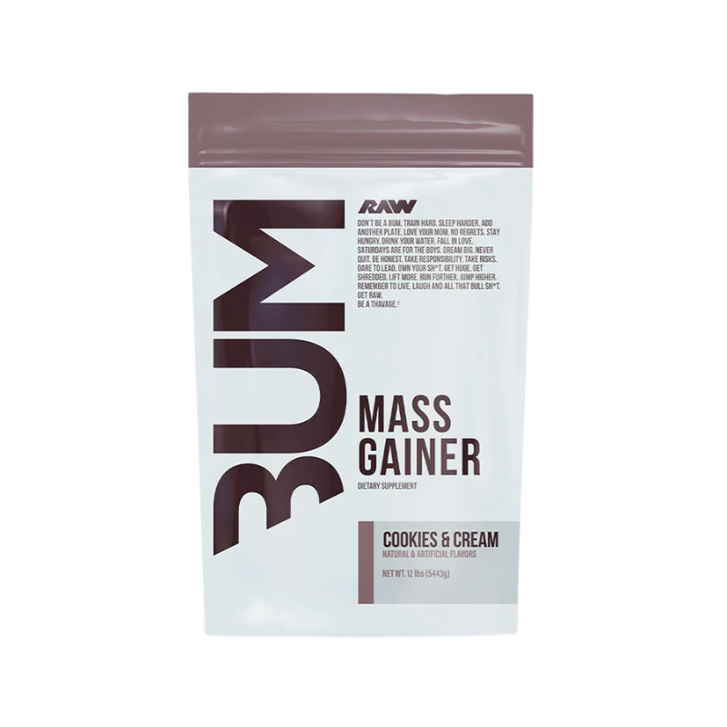 Raw Nutrition x CBUM Mass Gainer (12lb) - Terminal Supply