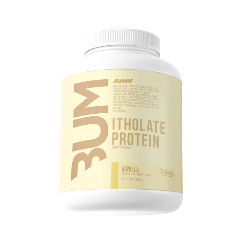 Raw Nutrition x CBUM Itholate 100% Isolate Protein (5lb) - Terminal Supply