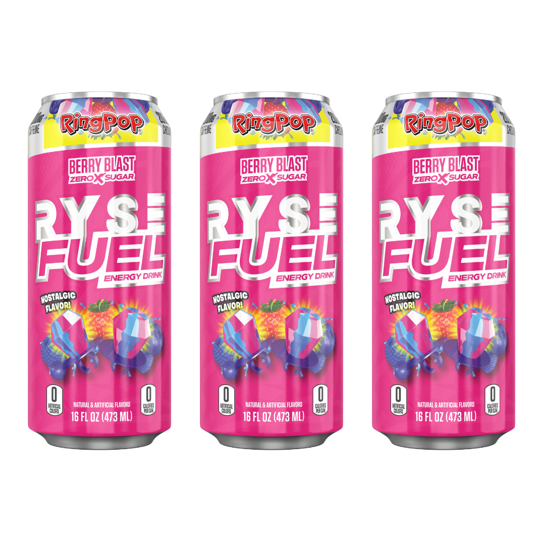 Ryse Fuel Energy Drinks 473ml (Bundle of 3 cans) - Terminal Supply