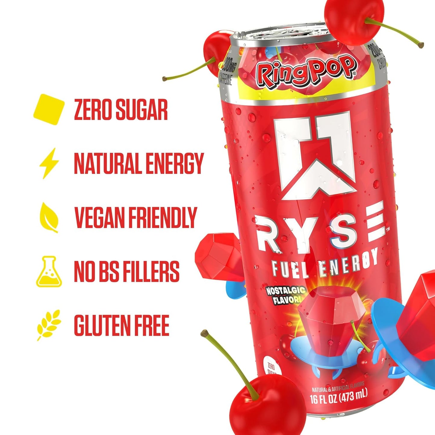 Ryse Fuel Energy Drinks 473ml (Case of 12) - Terminal Supply
