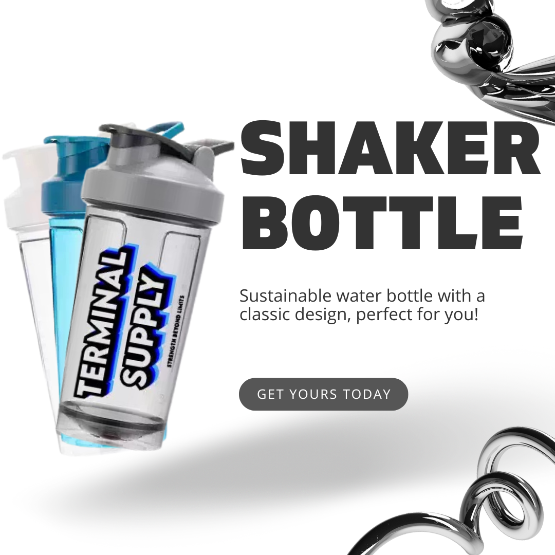 Terminal Supply 500ml Shaker (BPA FREE, LEAK FREE) - Terminal Supply