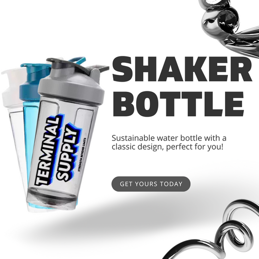 Terminal Supply 500ml Shaker (BPA FREE, LEAK FREE) - Terminal Supply