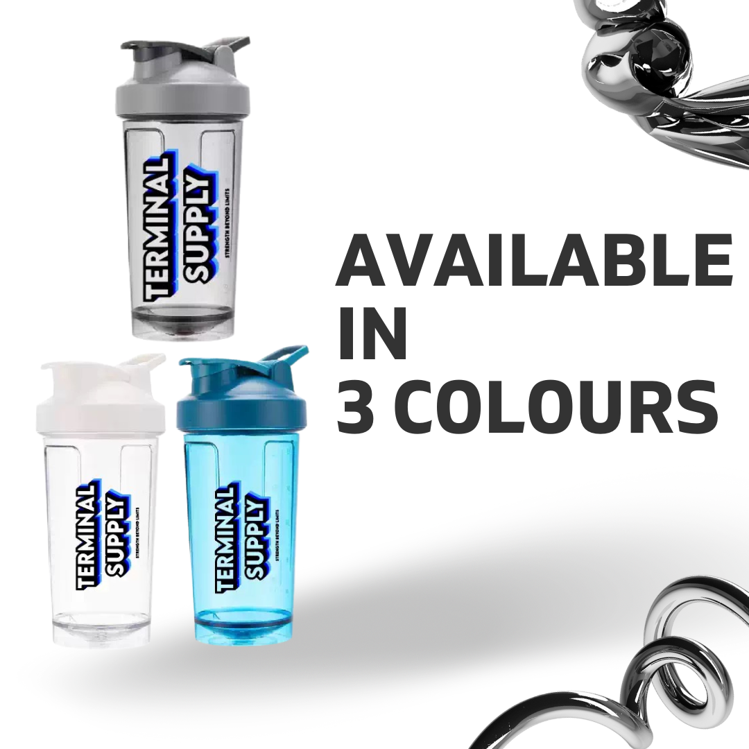 Terminal Supply 500ml Shaker (BPA FREE, LEAK FREE) - Terminal Supply