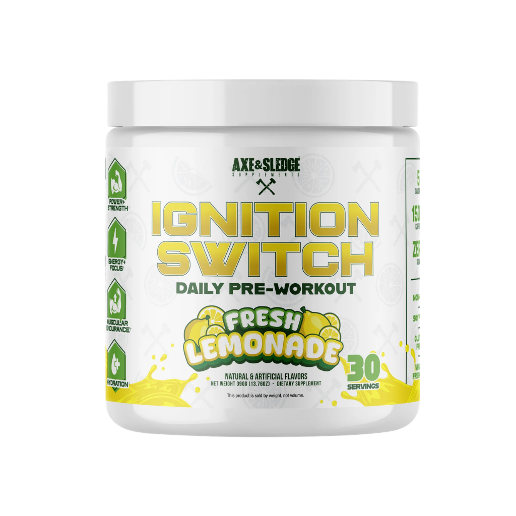 Axe & Sledge Ignition Switch Pre-Workout