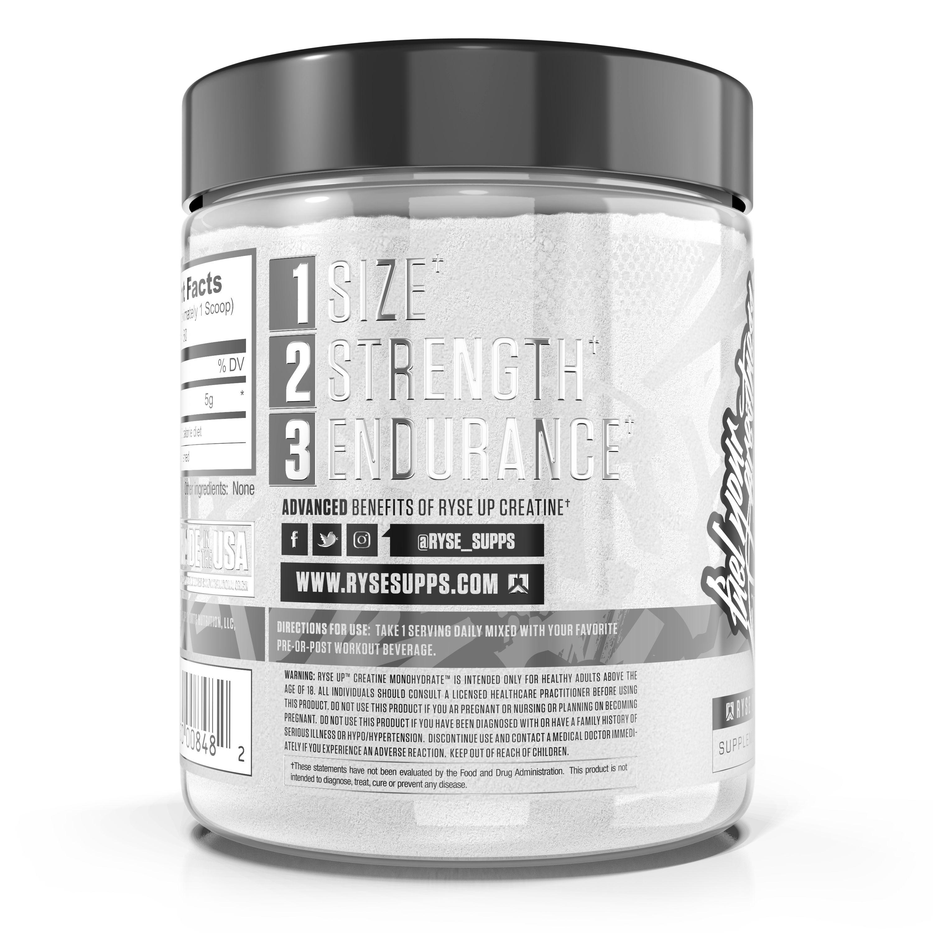 Ryse Creatine Monohydrate - Terminal Supply