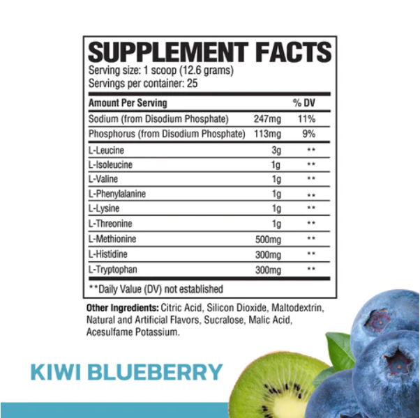 Raw Nutrition Essential Amino Acids (EAA) - Terminal Supply