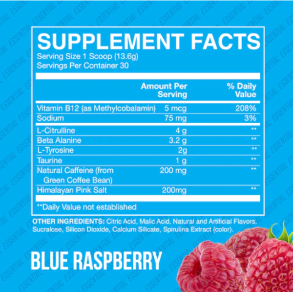 Raw Nutrition x CBUM Essential Pre-Workout