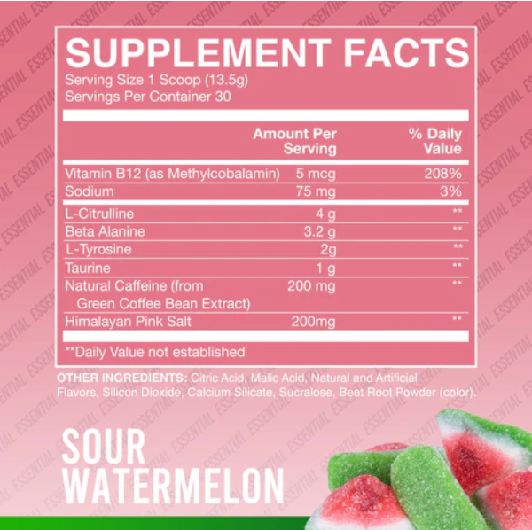 Raw Nutrition x CBUM Essential Pre-Workout
