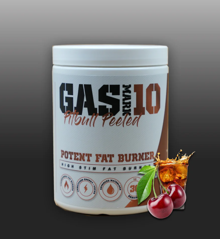 GasMark10 Pitbull Peeled High-Stim Fat Burner