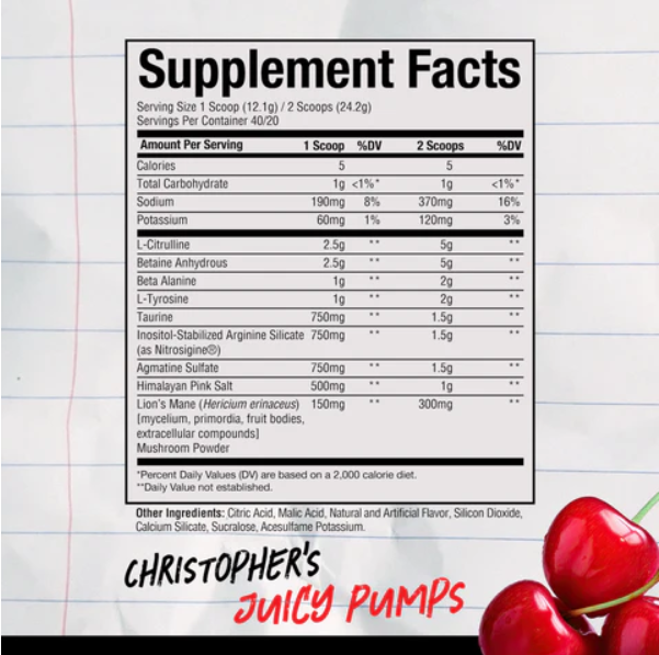 Raw Nutrition PUMP (Non-Stim)