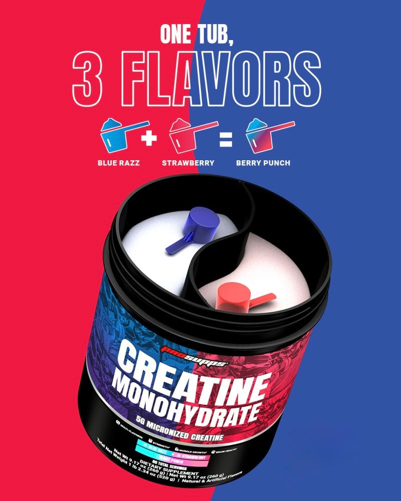 Prosupps Dual Tub Creatine Monohydrate (80 Servings)