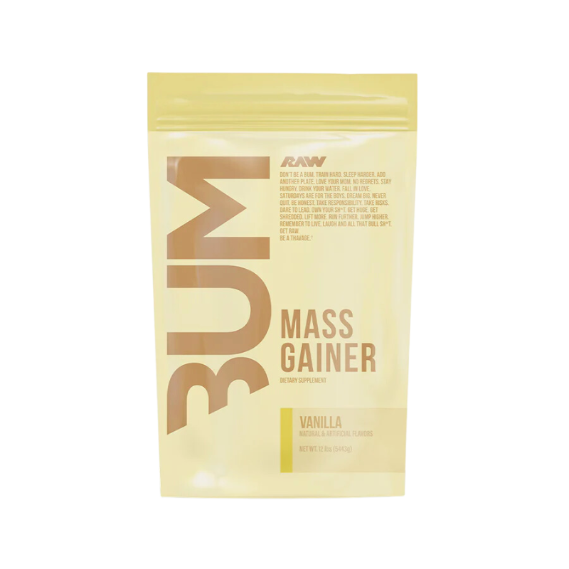 Raw Nutrition x CBUM Mass Gainer (12lb) - Terminal Supply