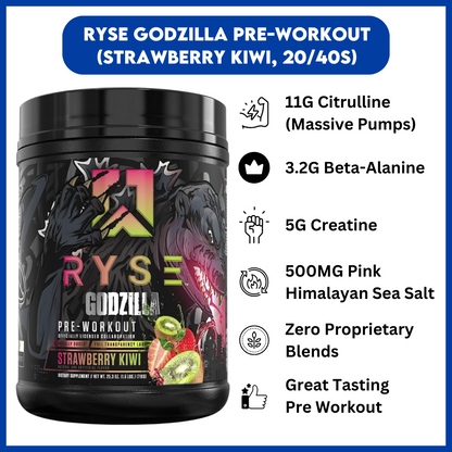 Ryse Godzilla Pre-Workout (International) - Terminal Supply