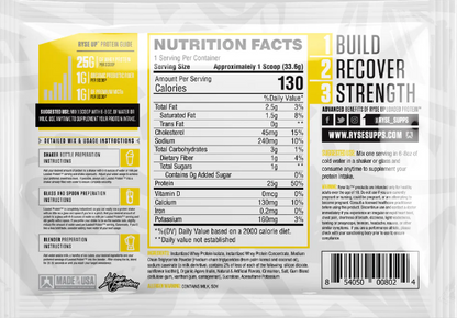 Ryse Loaded Protein Trial Size Samples