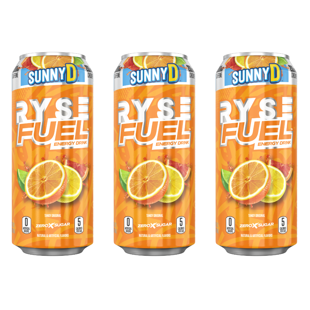 Ryse Fuel Energy Drinks 473ml (Bundle of 3 cans)