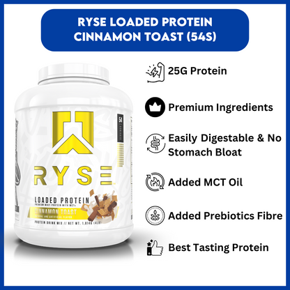 Ryse Loaded Protein (54 servings) - Terminal Supply