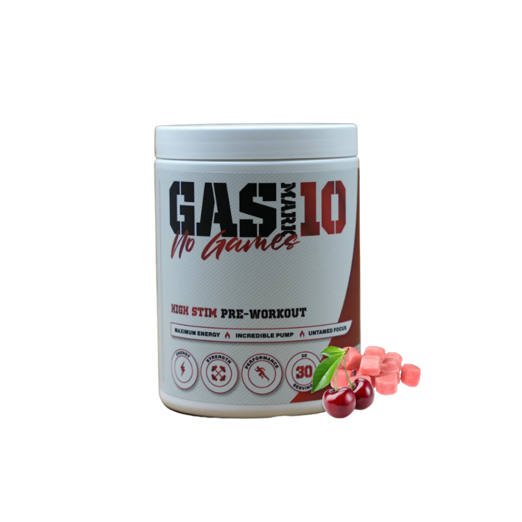GasMark10 High Pump & Stim Pre Workout (30 Servings)