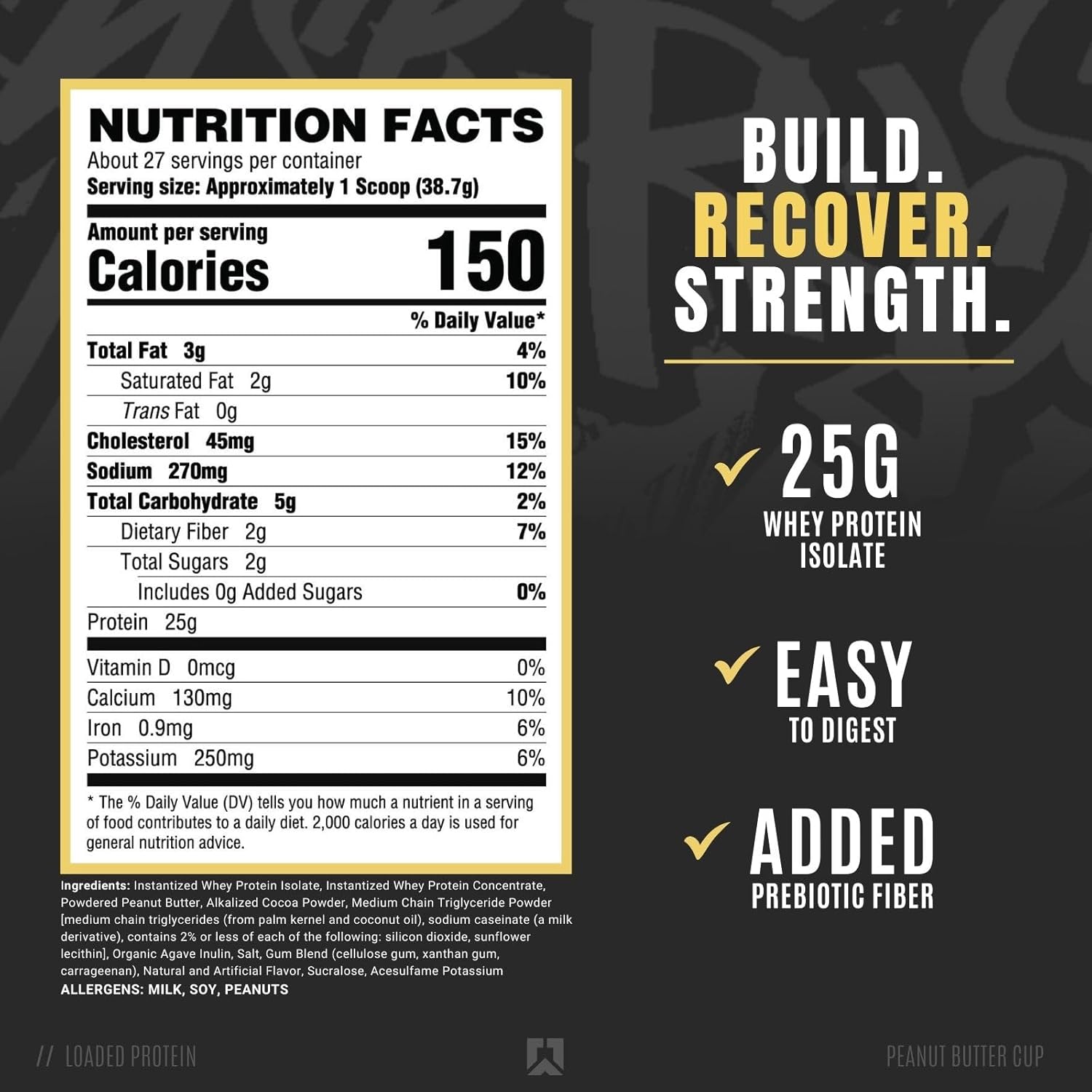 Ryse Loaded Protein (27 servings) - Terminal Supply