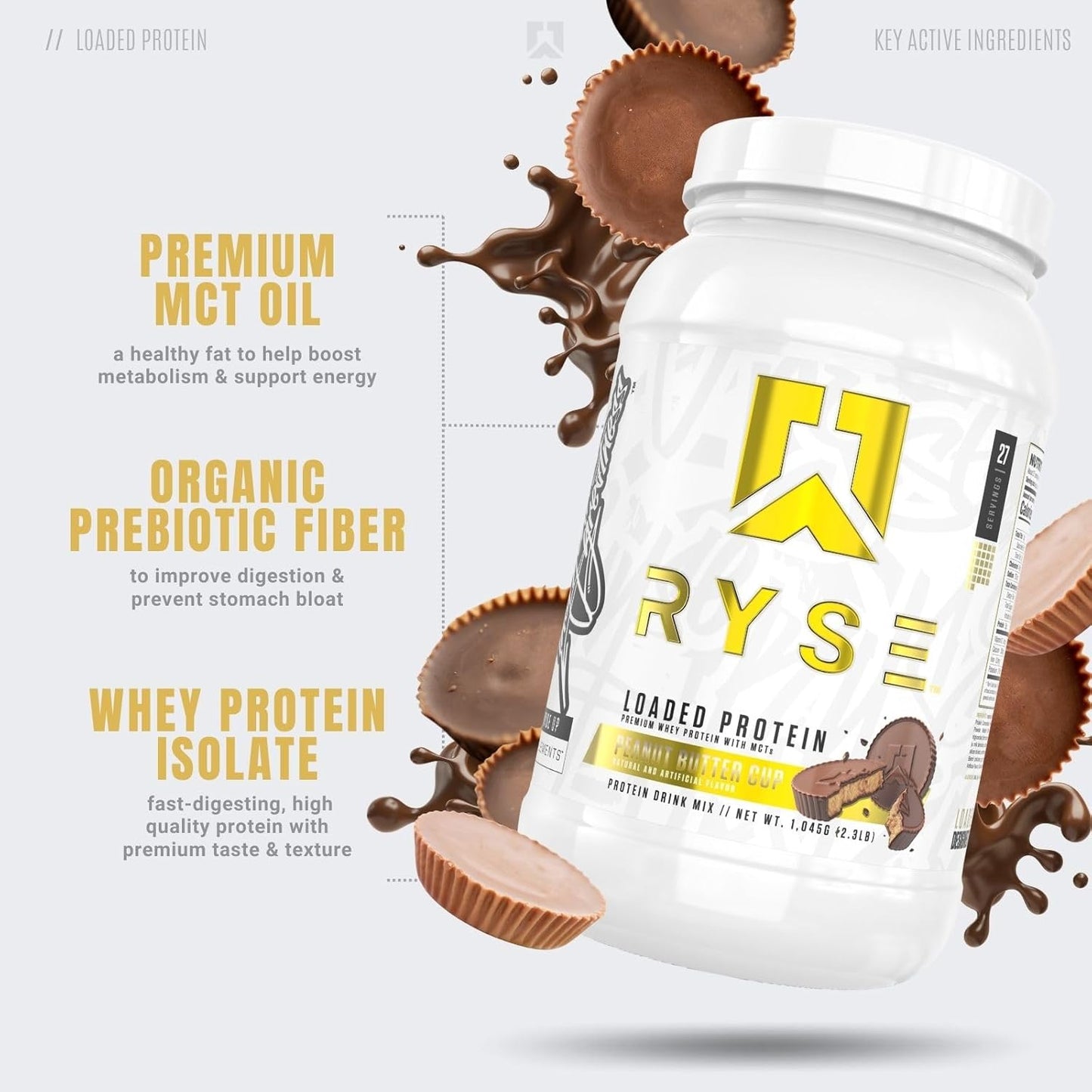 Ryse Loaded Protein (27 servings) - Terminal Supply